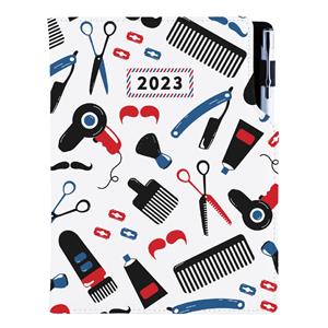 Diář KADEŘNICKÝ Barber - DESIGN denní B6 2023