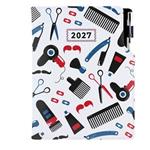 Diář KADEŘNICKÝ Barber - DESIGN denní B6 2027