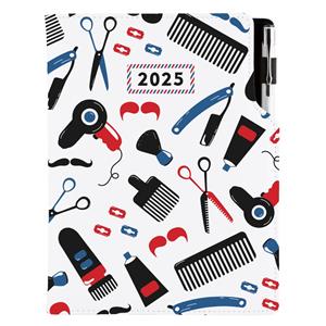 Diář KADEŘNICKÝ Barber - DESIGN týdenní A5 2025 český