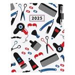 Diář KADEŘNICKÝ Barber - DESIGN týdenní B6 2025