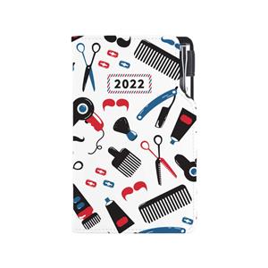 Diář KADEŘNICKÝ Barber - DESIGN týdenní kapesní 2022 český