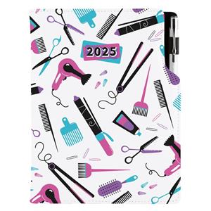 Diář KADEŘNICKÝ Hairdresser - DESIGN denní B6 2025