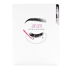 Diář KOSMETICKÝ Eyelashes - DESIGN denní A4 2023 polský