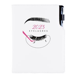 Diář KOSMETICKÝ Eyelashes - DESIGN denní A5 2023 polský