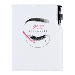 Diář KOSMETICKÝ Eyelashes - DESIGN týdenní B5 2027