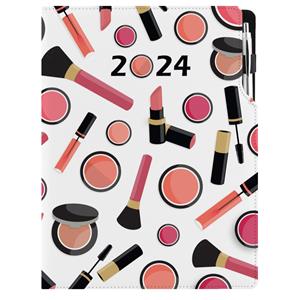 Diář KOSMETICKÝ Make up - DESIGN denní A4 2024 polský