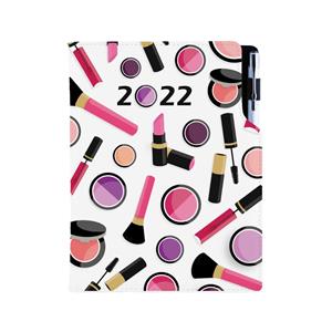 Diář KOSMETICKÝ Make up - DESIGN denní B6 2022 polský