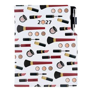 Diář KOSMETICKÝ Make up - DESIGN denní B6 2027