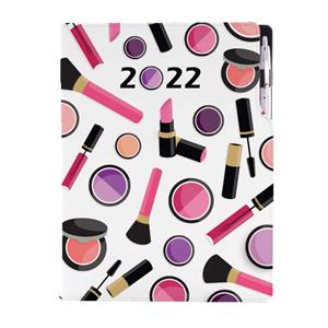 Diář KOSMETICKÝ Make up - DESIGN týdenní A4 2022 polský