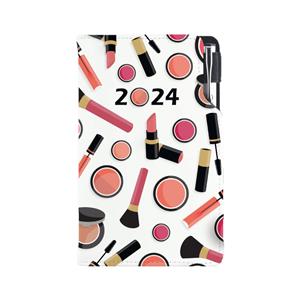 Diář KOSMETICKÝ Make up - DESIGN týdenní kapesní 2024 polský