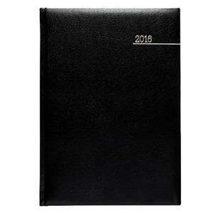 Diář Kronos 2016 denní A5 - černý