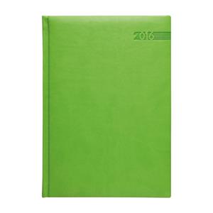 Diář Lacerta 2016 denní A5 - světle zelený