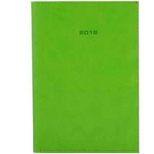 Diář LIBRA denní A5 2016 český - zelená světlá