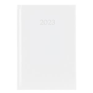 Diář LIBRA denní A5 2023 český - bílá
