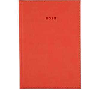 Diář LIBRA týdenní A5 2016 český - oranžová