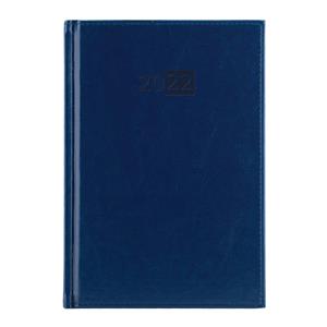 Diář LIBRA týdenní A5 2022 český - modrá tmavá