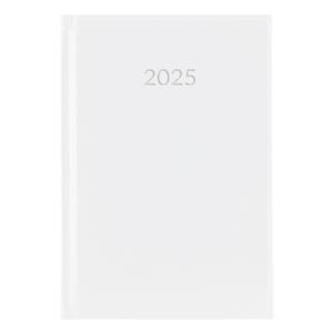 Diář LIBRA týdenní A5 2025 český - bílá