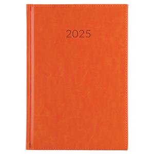 Diář LIBRA týdenní A5 2025 český - oranžová