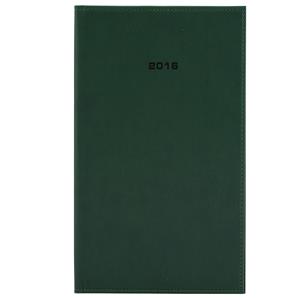 Diář LIBRA týdenní kapesní 2016 český - zelená