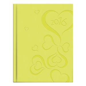 Diář Love 2016 týdenní - limetkový