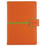Diář MAGNETIC denní A5 2027 český - oranžová/zelená