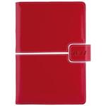 Diář MAGNETIC týdenní A5 2027 český - červená/bílá