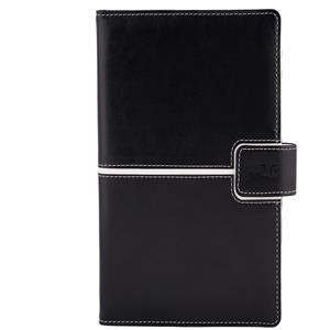 Diář Magnetic týdenní kapesní 2016 slovenský - černá/bílá