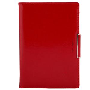 Diář Metalic týdenní A5 2016 český - červená