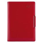 Diář METALIC týdenní A5 2027 český - červená