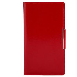 Diář Metalic týdenní kapesní 2016 polský - červená