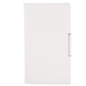 Diář Metalic týdenní kapesní 2016 slovenský - bílá + černý vnitřek