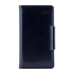 Diář METALIC týdenní kapesní 2022 slovenský - černá