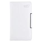 Diář METALIC týdenní kapesní 2027 český - bílá 