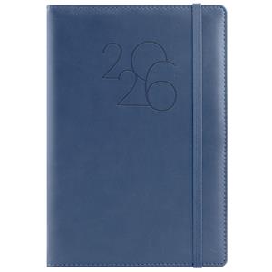 Diář POLY denní A5 2026 polský - tmavě modrá