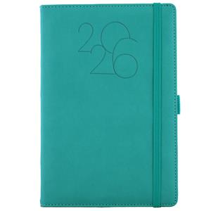 Diář POLY týdenní A5 2026 polský - petrolejová