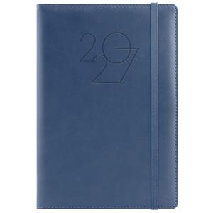 Diář POLY týdenní speciál A5 2027 - tmavě modrá