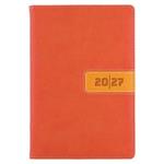 Diář RIGA denní A5 2027 český - oranžová