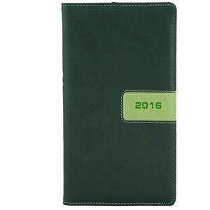 Diář Riga týdenní kapesní 2016 slovenský - zelená/zelená