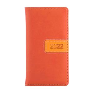 Diář RIGA týdenní kapesní 2022 polský - oranžová
