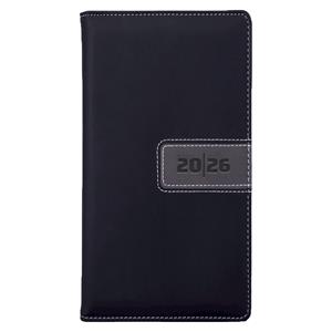 Diář RIGA týdenní kapesní 2026 slovenský - černá