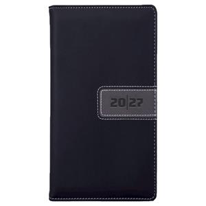 Diář RIGA týdenní kapesní 2027 český - černá