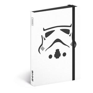Diář Star Wars White týdenní B6 obrázkový 2016