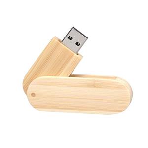 Dřevěný USB Flash disk Sebas 16 GB - světlé dřevo