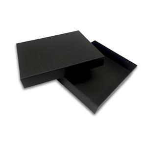 Krabička LUX s víkem - černá 200 x 250 mm