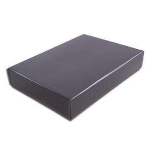 Krabička s víkem černá 160 x 220 mm se saténem pro kapesní diář