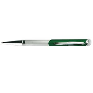 Kuličkové pero Altina - stříbrná - zelená
