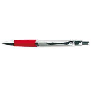 Kuličkové pero Chasco - stříbrná - červená