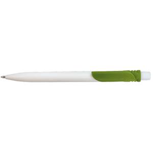 Kuličkové pero Einar - slonová kost - zelená