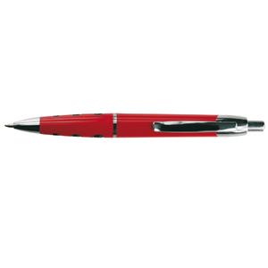 Kuličkové pero Erpa - červená - stříbrná