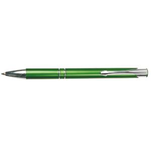 Kuličkové pero Flavio - zelená tmavá